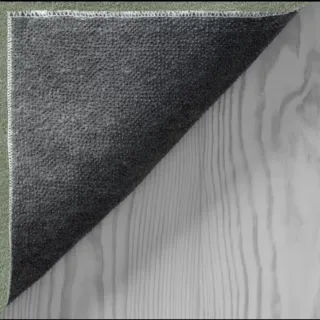 Alfombra antideslizante lavable verde