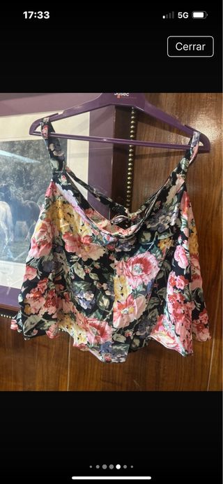 Conjunto Zara Blusa y Falda Talla L