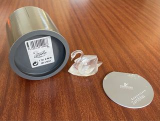 Cigno Mediano Swarovski Argento