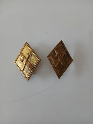Emblema Rombos Guardia Civil Dorados 7 € cada uno