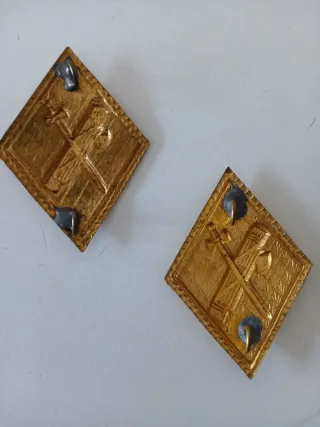 Emblema Rombos Guardia Civil Dorados 7 € cada uno