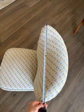 Poltrona Maison du Monde in tela e legno