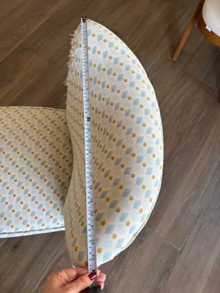 Poltrona Maison du Monde in tela e legno