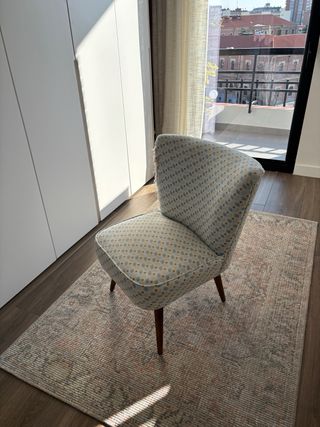 Poltrona Maison du Monde in tela e legno