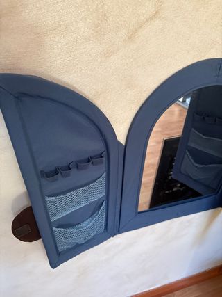 Espejo infantil decorativo azul