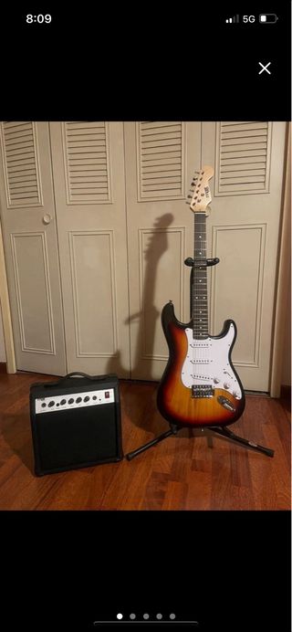 Guitarra Eléctrica + amplificador