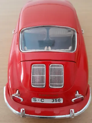 Porsche 356 B 1/18 Rojo