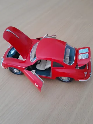 Porsche 356 B 1/18 Rojo