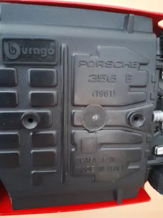 Porsche 356 B 1/18 Rojo