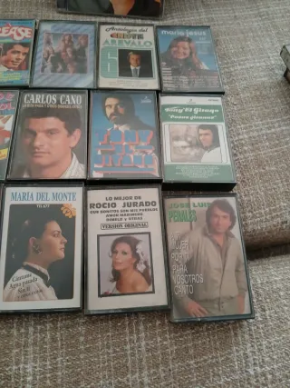 Lote 12 Casetes y 1 CD Música Variada