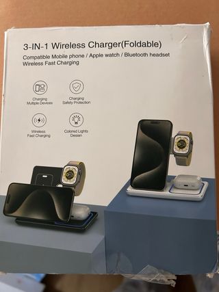 Cargador Inalámbrico Qi JH12-S