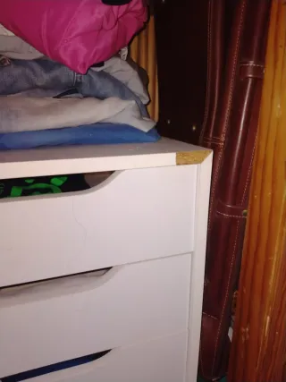 Cajonera blanca 3 cajones