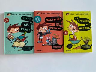 Tres primeras partes de Agus y los monstruos