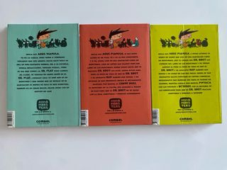 Tres primeras partes de Agus y los monstruos