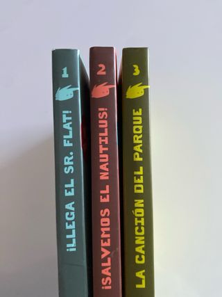 Tres primeras partes de Agus y los monstruos