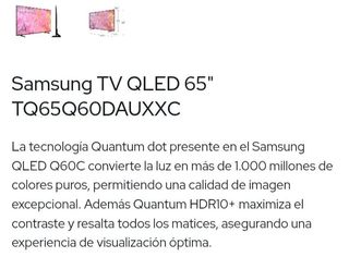 TV Samsung QLED 65 2024