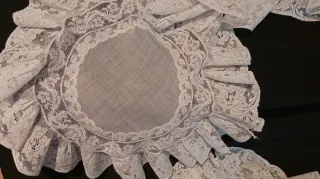 Conjunto encaje antiguo