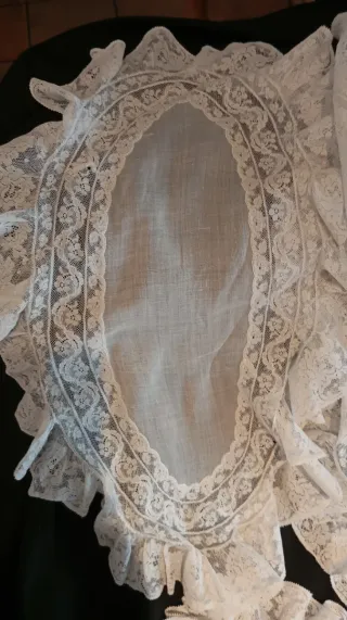 Conjunto encaje antiguo