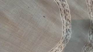 Conjunto encaje antiguo