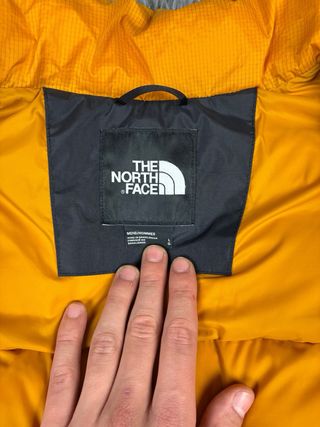 The North Face Puffer 700 Amarillo Negro Hombre