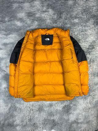 The North Face Puffer 700 Amarillo Negro Hombre