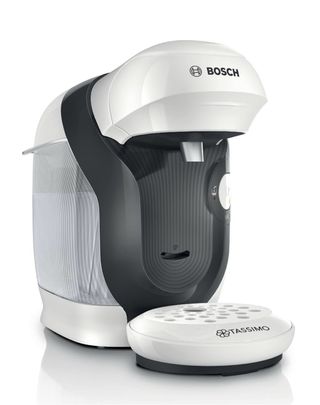 Cafetera Tassimo Bosch Blanca y Negra