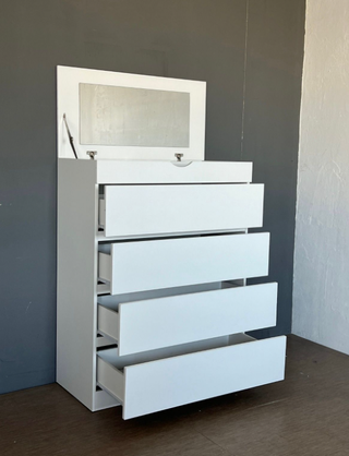 ENVIO GRATIS!! -NUEVA-Cómoda blanca con espejo