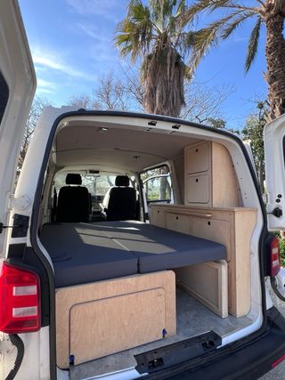 Mueble Camper Sofá Cama Lateral vw t5 t6