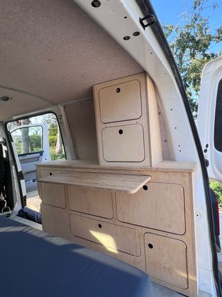 Mueble Camper Sofá Cama Lateral vw t5 t6