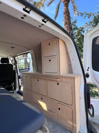 Mueble Camper Sofá Cama Lateral vw t5 t6