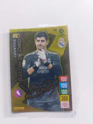 Courtois Balón de Oro 513 Panini