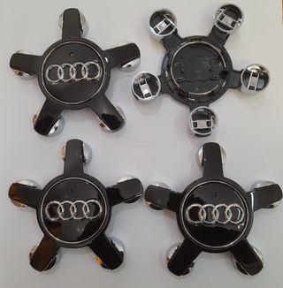 Tapas Llantas Audi 4F0601165N Negras