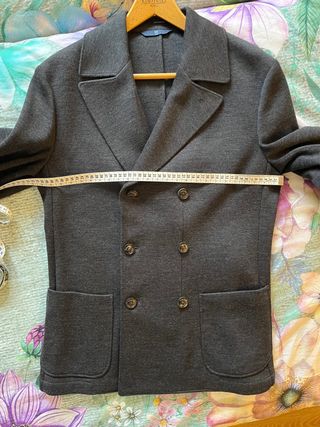 Blazer Massimo Dutti Gris Talla L