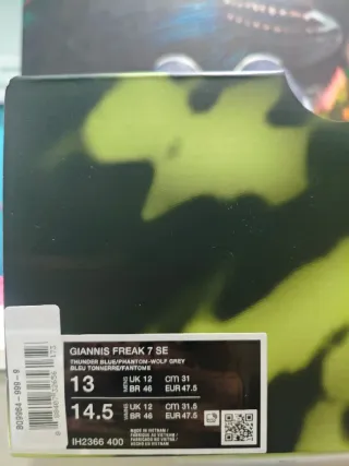 Nike Giannis Freak 7 SE Azul/Gris