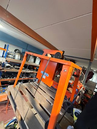 Mesa tronzadora trifásica ALBA TB-4