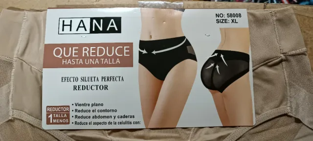 Bragas reductoras efecto tanga hana 2,50€