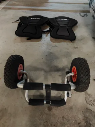 Kayak Galaxy Tándem 2+1 Pesca