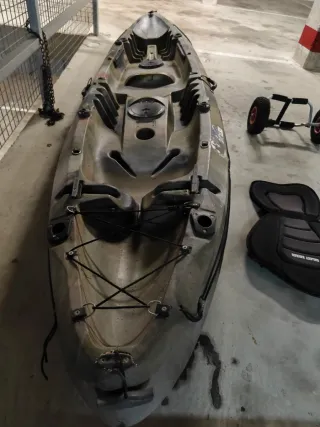 Kayak Galaxy Tándem 2+1 Pesca