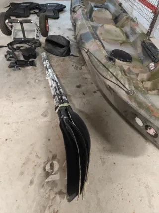 Kayak Galaxy Tándem 2+1 Pesca