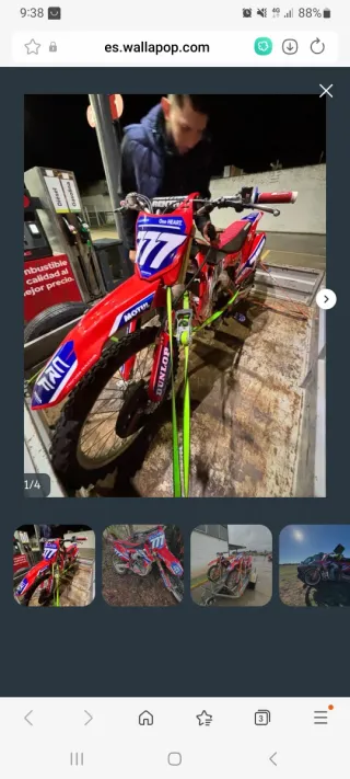 Honda CRF 250cc 4T Motocross