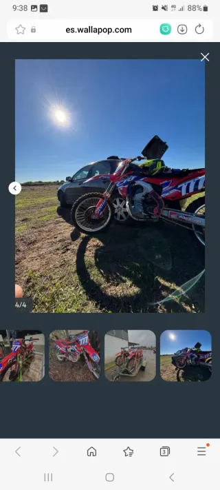 Honda CRF 250cc 4T Motocross