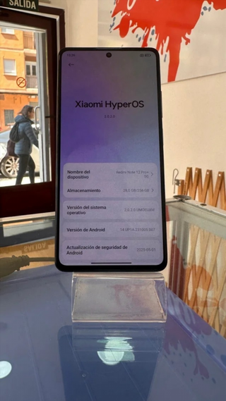 Xiaomi Redmi Note 12 Pro+ 5G 256GB Negro 8GB RAM