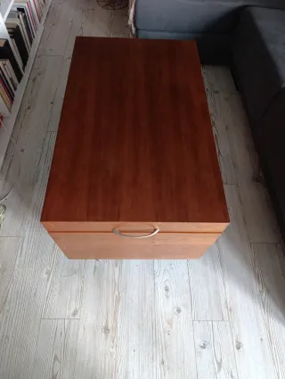 Mesa centro elevable madera