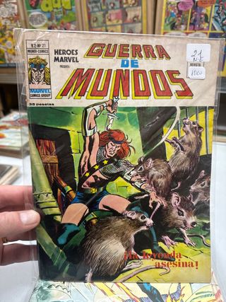 Heroes Marvel V.2 Nº 21 Guerra de Mundos