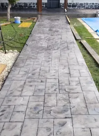 Pavimentos impresos, pulidos y fratasados