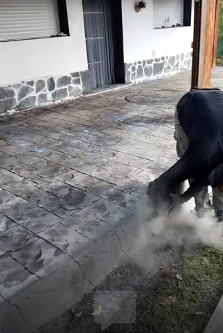 Pavimentos impresos, pulidos y fratasados