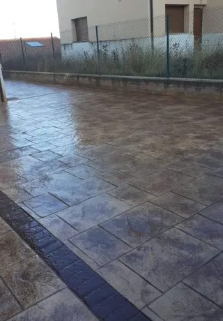 Pavimentos impresos, pulidos y fratasados