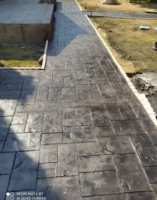 Pavimentos impresos, pulidos y fratasados