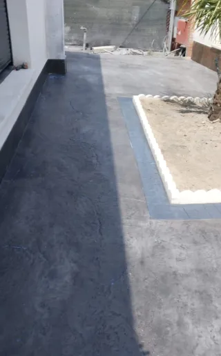 Pavimentos impresos, pulidos y fratasados