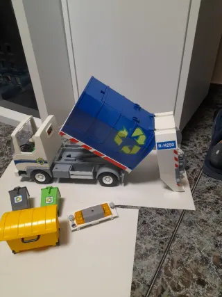 Camión Basura Playmobil con Accesorios